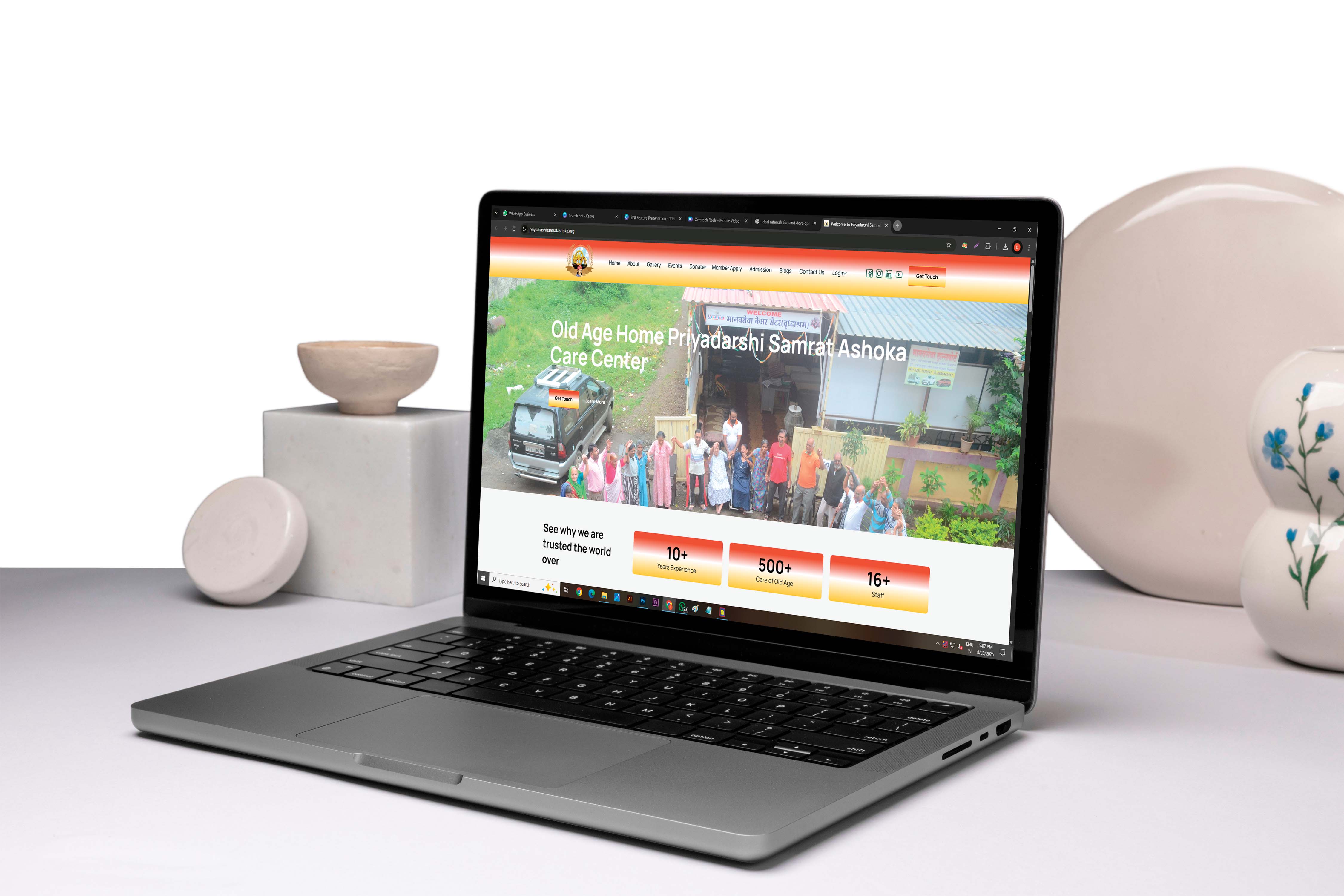 Charity Website Design and Development  